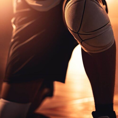 Ochraniacze na kolana do koszykówki